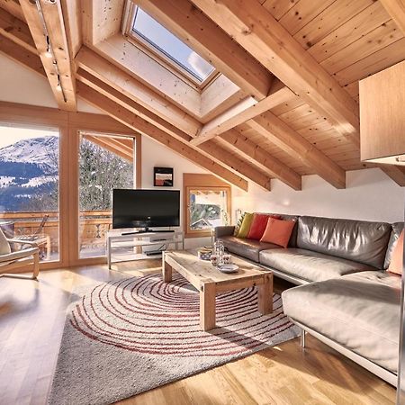 Chalet Bergfrieden Penthouse Wengen Eksteriør billede