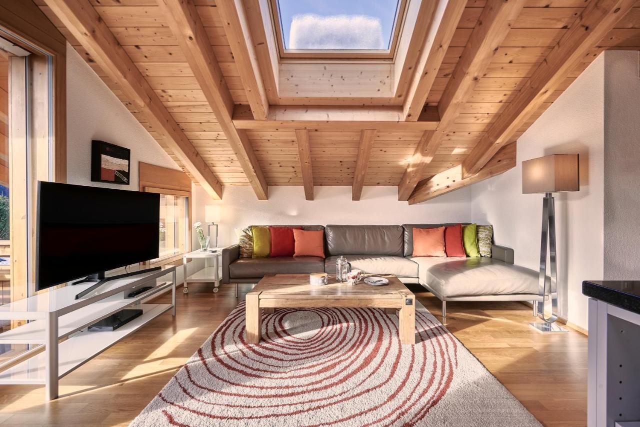Chalet Bergfrieden Penthouse Wengen Eksteriør billede