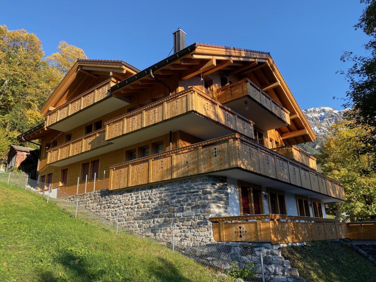 Chalet Bergfrieden Penthouse Wengen Eksteriør billede