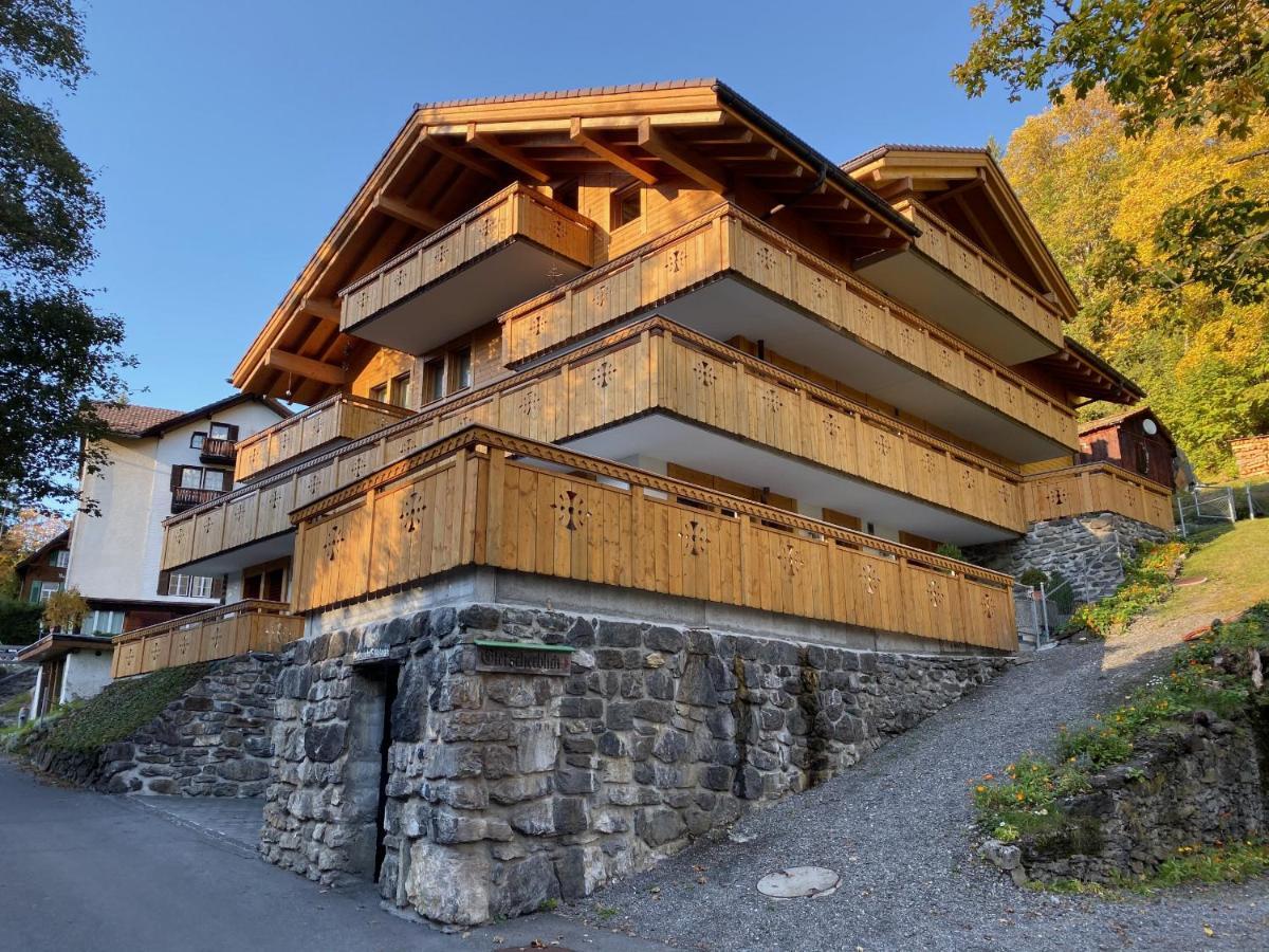 Chalet Bergfrieden Penthouse Wengen Eksteriør billede