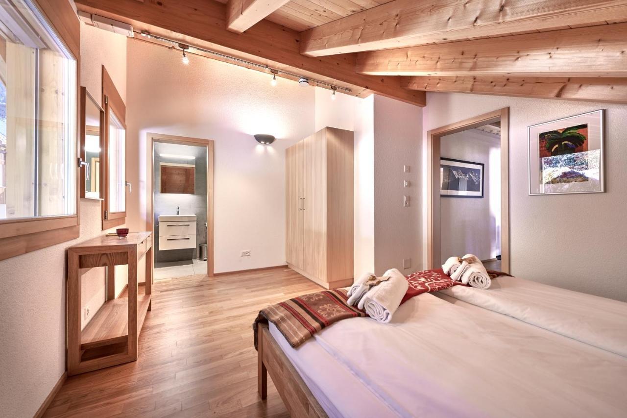 Chalet Bergfrieden Penthouse Wengen Eksteriør billede