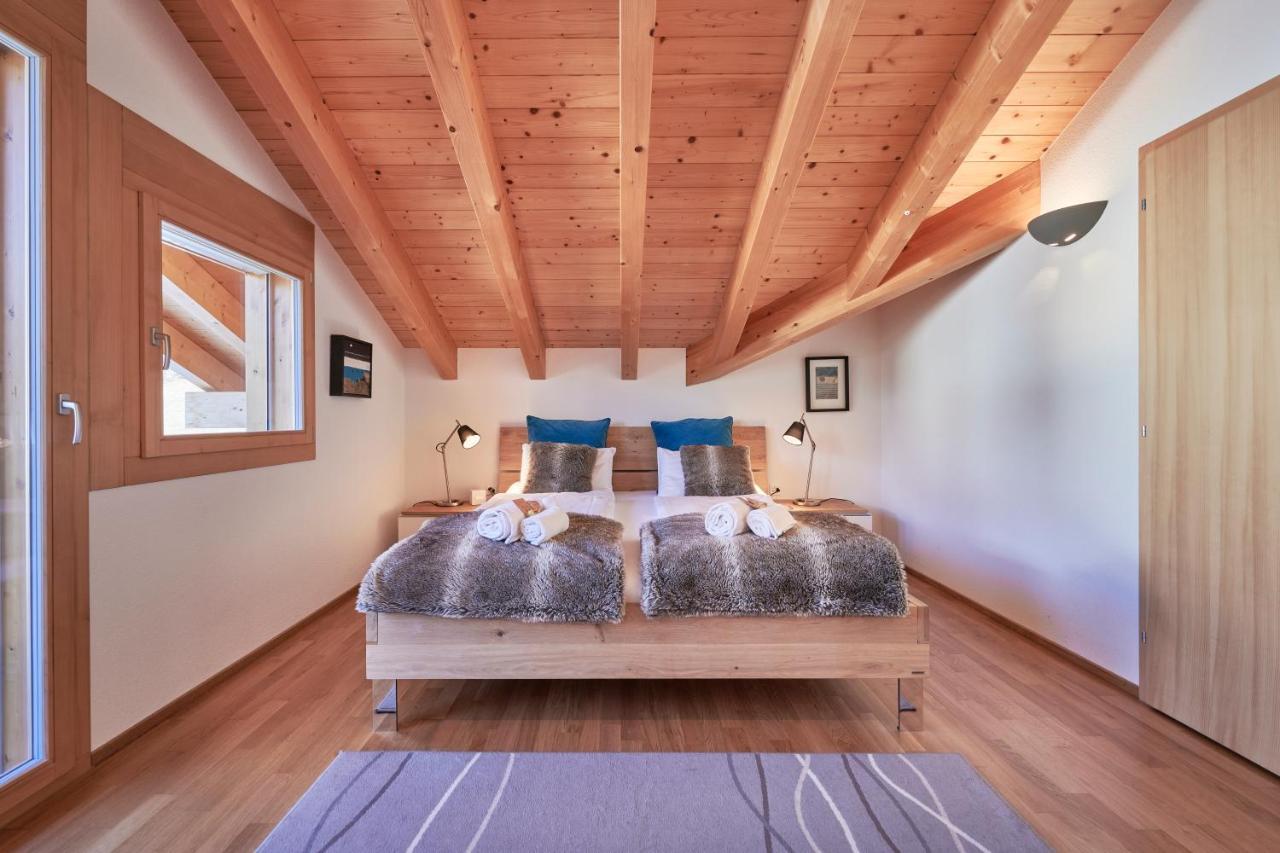 Chalet Bergfrieden Penthouse Wengen Eksteriør billede
