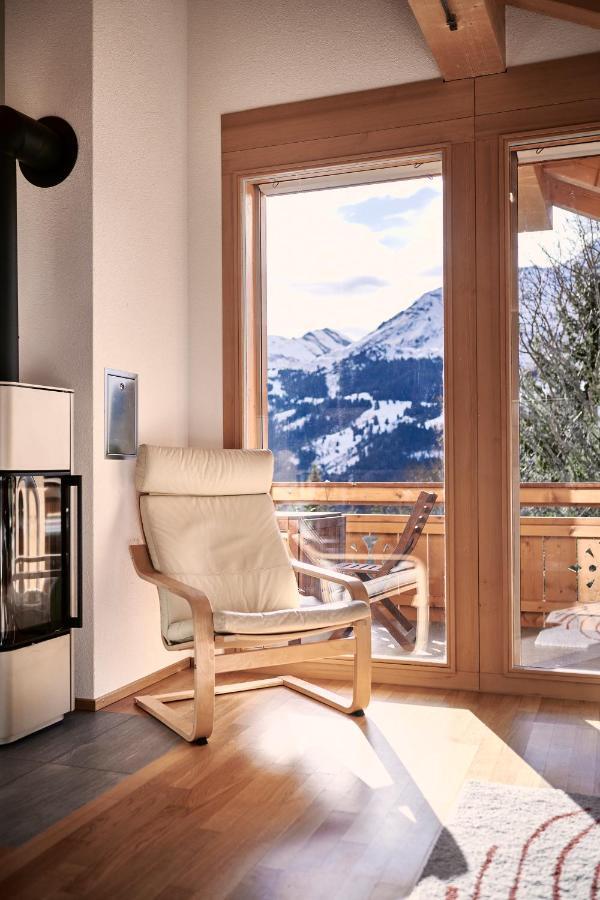 Chalet Bergfrieden Penthouse Wengen Eksteriør billede
