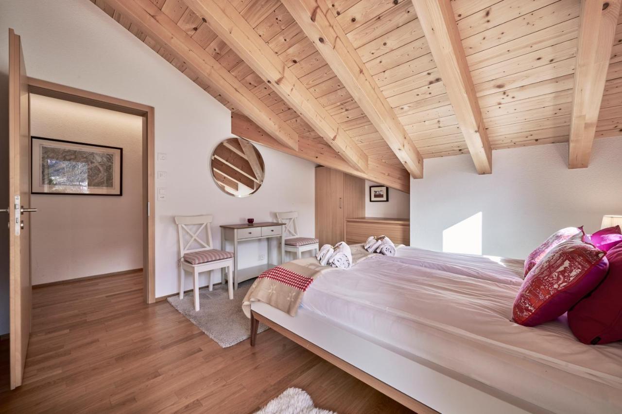 Chalet Bergfrieden Penthouse Wengen Eksteriør billede